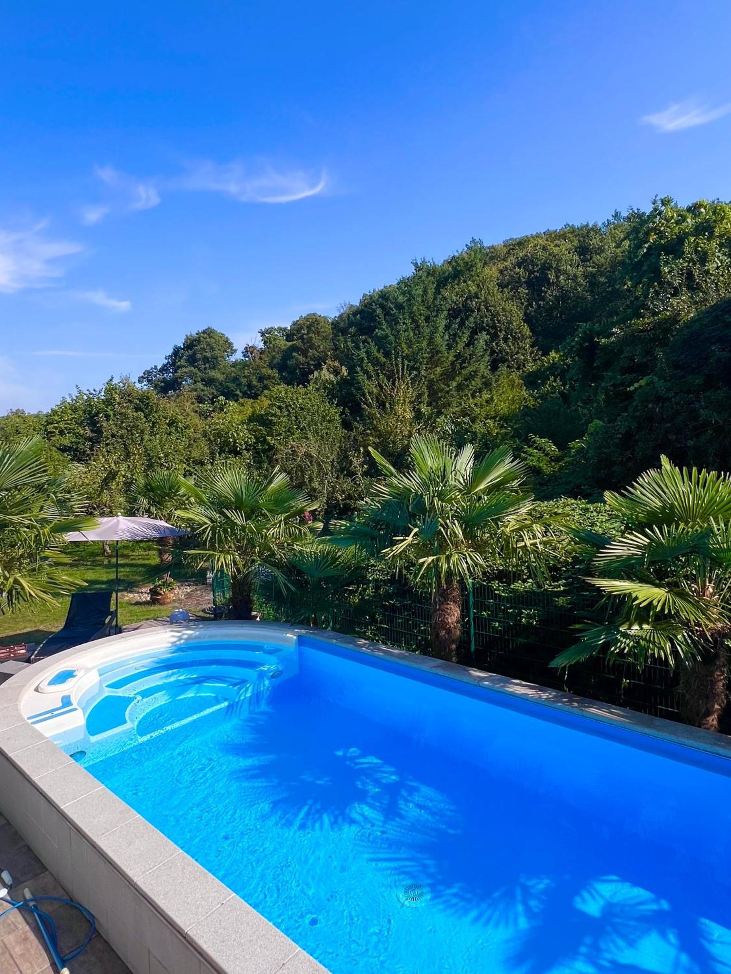 Privates Ferienhaus Mit Pool & Whirlpool Zentral In Bad Dürkheim Exteriör bild